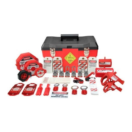 Accuform Accuform Stopout Ultimate Lockout Kit, Plastic KSK700